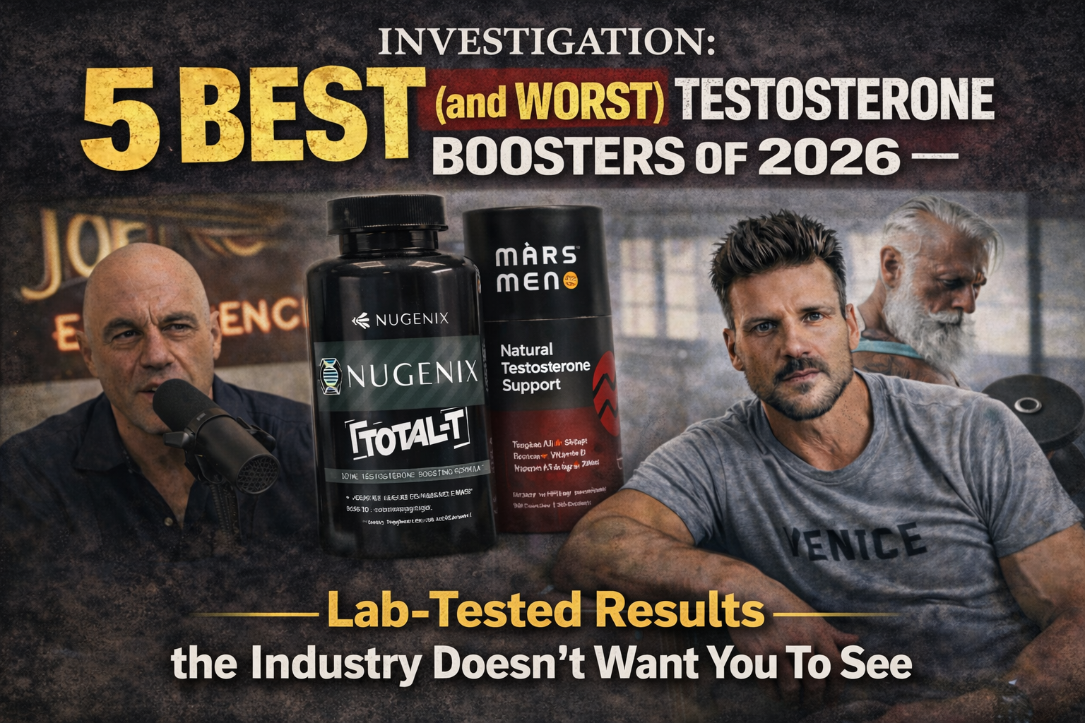 5 Best Testosterone Boosters of 2026 – Don’t Buy Until You Read This Review