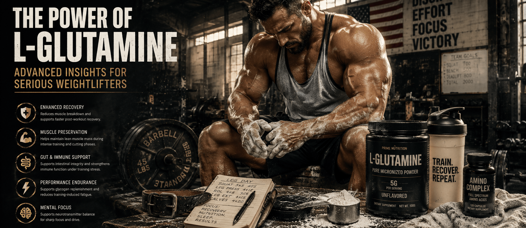 Glutamine Supplementation for Bodybuilders