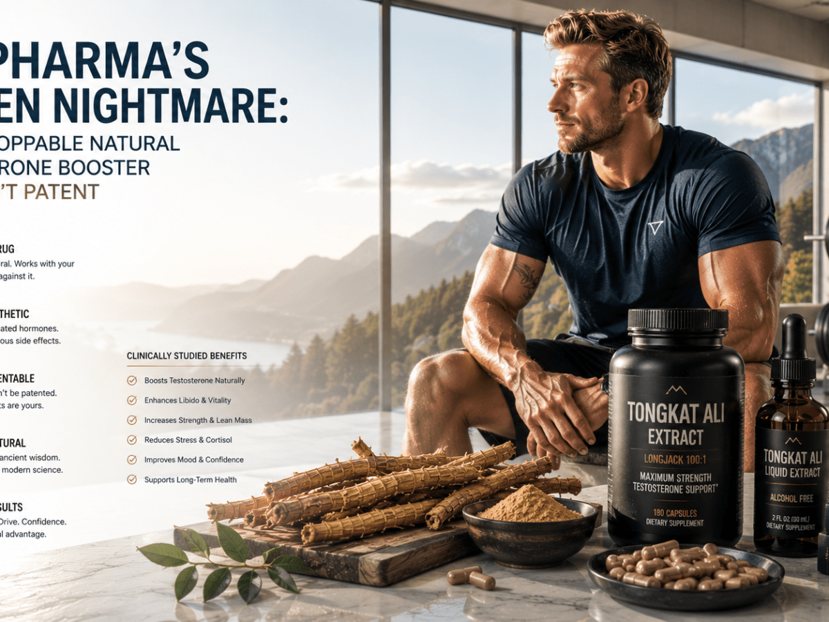 A.I.-Engineered Supplement Adaptophen Ignites Uproar: A Natural Rival to Testosterone Therapy Threatening Big Pharma’s Grip